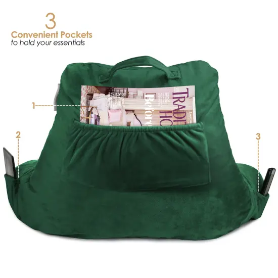Nestl Reading Pillow Dark Green {4}