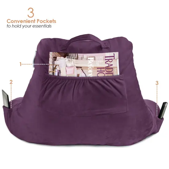 Nestl Reading Pillow Purple {4}