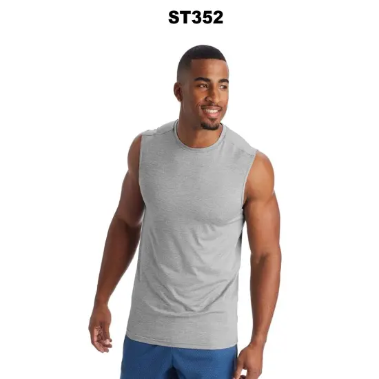 Sport-Tek&reg; Sleeveless PosiCharge Competitor Tee Black {3}