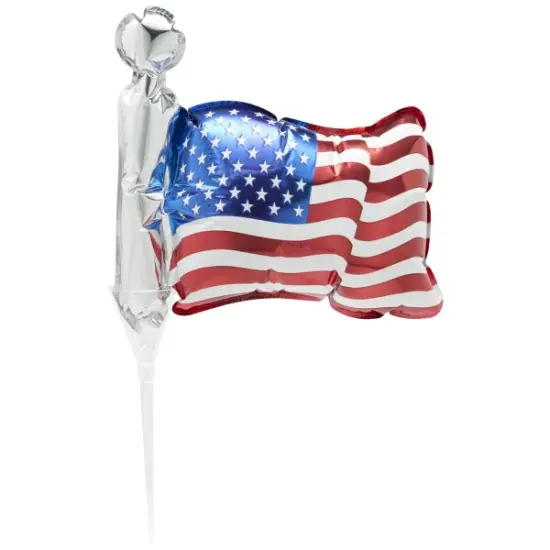 Inflatable American Flag Anagram&reg; Cake Pic {1}