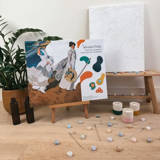 Walk on the Beach, by Joaquin Sorolla {1}