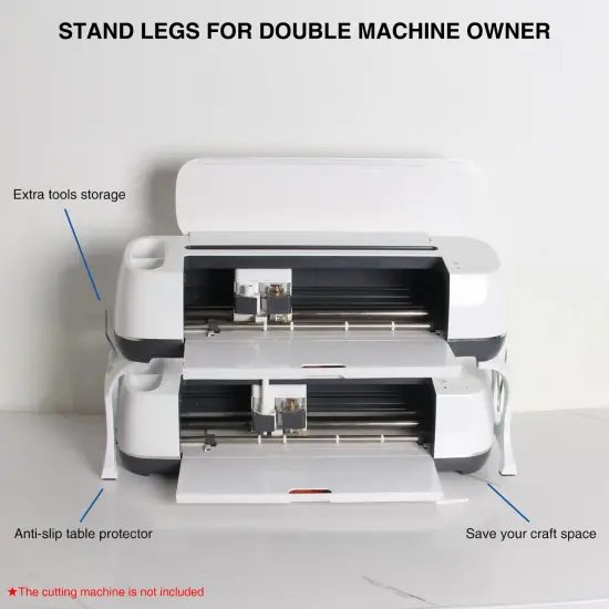 7'' Stand Legs for Cricut Maker 3/ Maker/Explore 3/ Explore Air 2 Machine Storage and Organization, Cutting Machine Accessories and Supplies and Tools Organizer (Legs Only) {1}