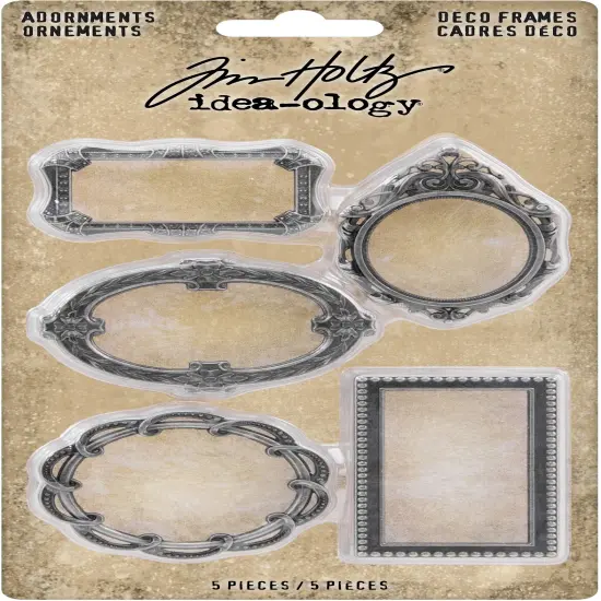 Idea-Ology Metal Deco Frames-5/Pkg {1}