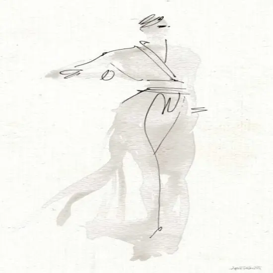 La Fashion IV Gray Poster Print by Anne Tavoletti - Item # VARPDX28978 {1}