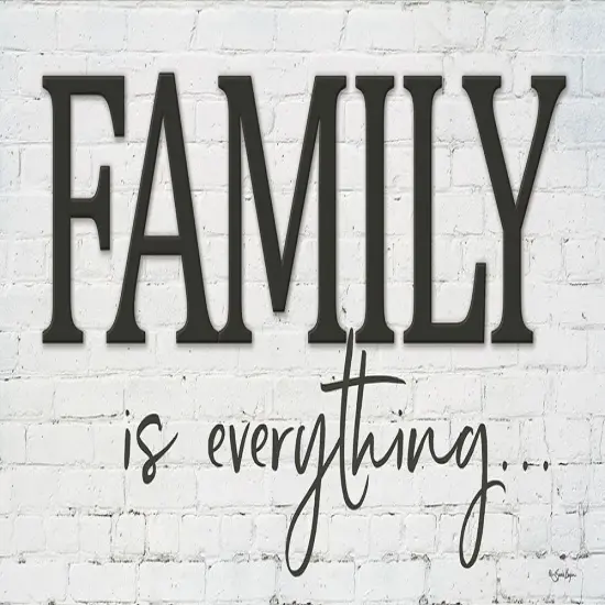 Family is Everything Poster Print by Susie Boyer - Item # VARPDXBOY467 {1}