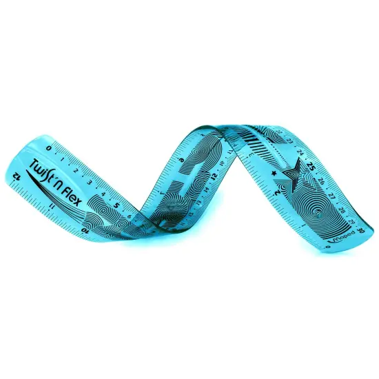 Twist'n Flex Ruler, 12" / 30cm, Pack of 20 {6}