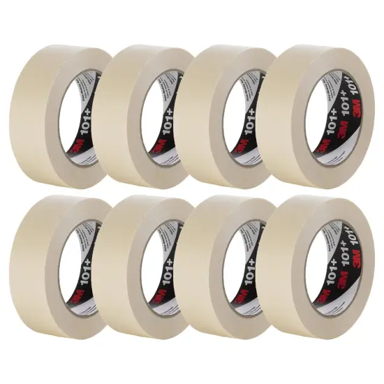 Masking Tape Roll, 1/2" x 60yds, Pack of 8 {1}
