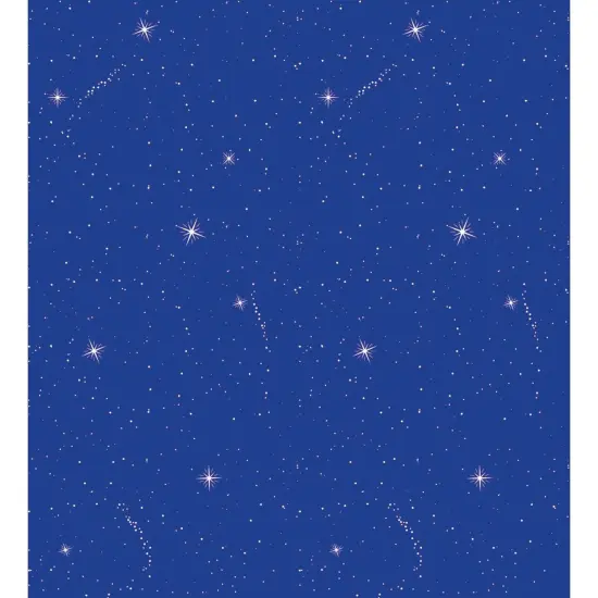 Bulletin Board Art Paper, Night Sky, 48" x 12', 4 Rolls {1}