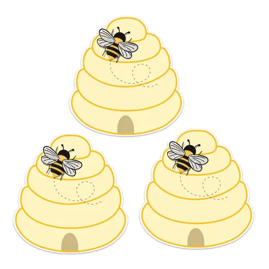 The Hive Beehive Paper Cut-Outs, 36 Per Pack, 3 Packs {1}
