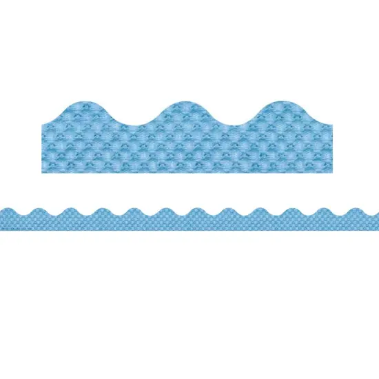 A Close-Knit Class Blue Pointelle Deco Trim, 37 Feet Per Pack, 6 Packs {2}