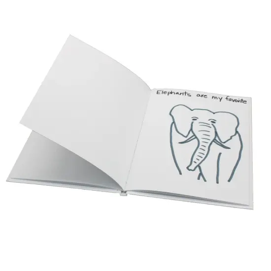 Hardcover Blank Book, 8-1/2" x 11" Portrait, Class Pack 12 {2}