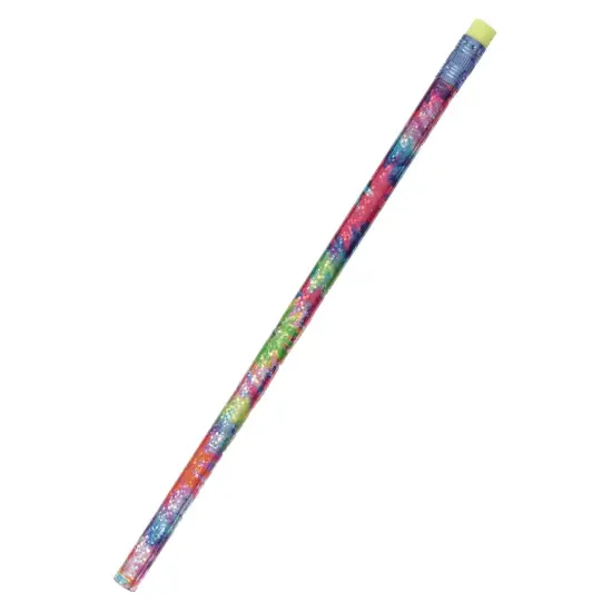 Decorated Pencils, Tie-Dye Glitz Assortment, 144 Pencils {1}