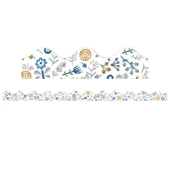 A Close-Knit Class Danish Floral Deco Trim, 37 Feet Per Pack, 6 Packs {2}