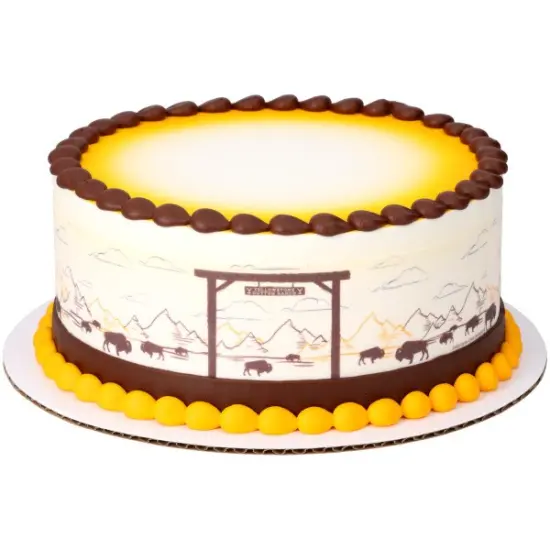 Yellowstone Edible Cake Topper Image Strips {2}