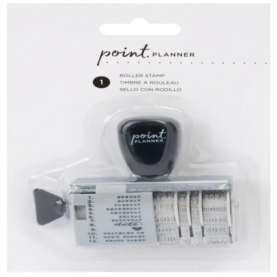AC Point Planner Roller Stamp-Date {1}