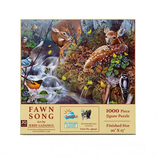 Sunsout Fawn Song 1000 pc Jigsaw Puzzle 49040 {4}