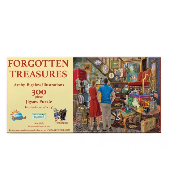 Sunsout Forgotten Treasures 300 pc Jigsaw Puzzle 31563 {4}