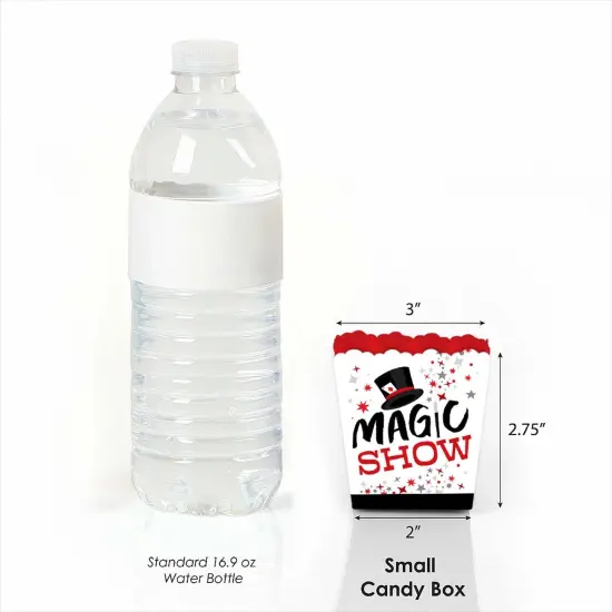 Big Dot of Happiness Ta-Da, Magic Show - Party Mini Favor Boxes - Magical Birthday Party Treat Candy Boxes - Set of 12 {3}