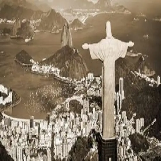Overlooking Rio de Janeiro, Brazil Poster Print by Pangea Images - Item # VARPDX2AP3239 {1}