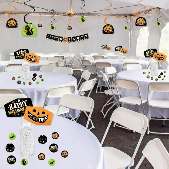 Big Dot of Happiness Jack-O'-Lantern Halloween - Kids Halloween Party Supplies Decoration Kit - Decor Galore Party Pack - 51 Pc {4}