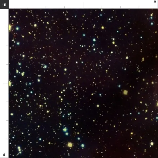 Various Fabrics by the Yard or Fat Quarter Candy Nebula Stars Galaxy Cosmic Night Sky Cosmos Universe Space Star Custom Printed Fabric by Spoonflower {4}