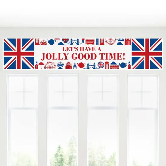 Big Dot of Happiness Cheerio, London - British UK Party Decorations Party Banner {6}
