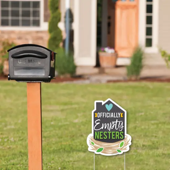 Big Dot of Happiness Empty Nesters - Outdoor Lawn Sign - Empty Nest Party Yard Sign - 1 Piece {3}