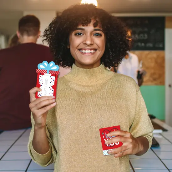 Big Dot of Happiness Thank You Nurses - Nurse Appreciation Week Money and Gift Card Sleeves - Nifty Gifty Card Holders - Set of 8 {3}