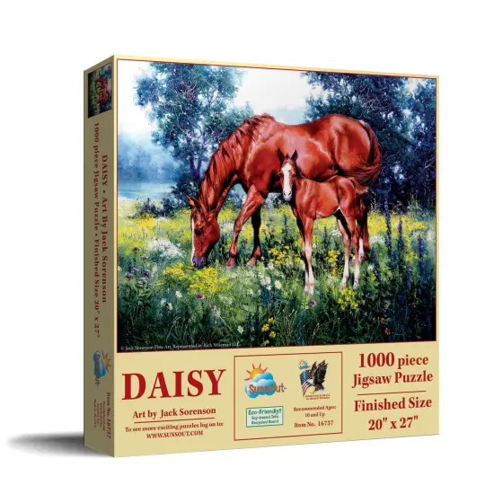 Sunsout Daisy 1000 pc Jigsaw Puzzle 16737 {3}