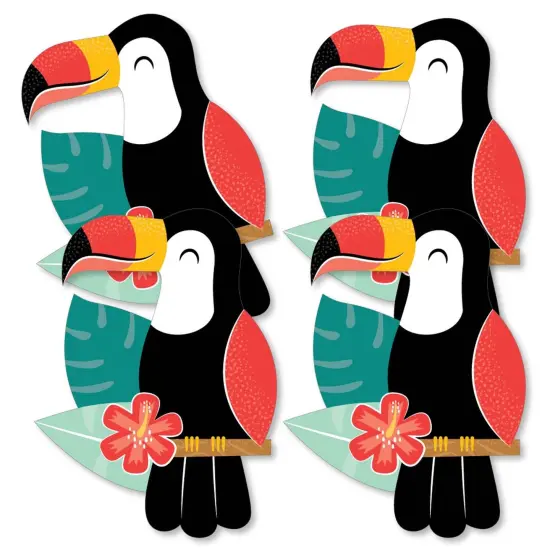 Big Dot of Happiness Calling All Toucans - Toucan Decorations DIY Tropical Bird Baby Shower or Birthday Party Essentials - Set of 20 {3}