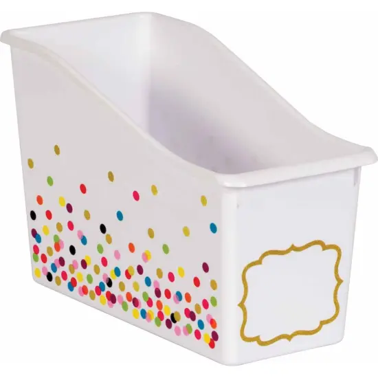 Confetti Plastic Book Bin, Pack of 3 {2}