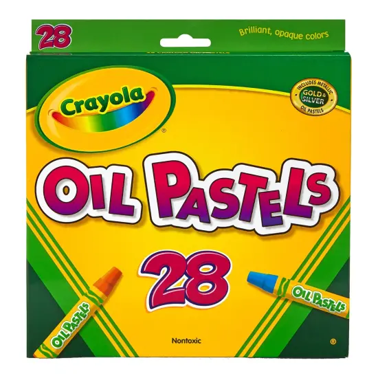 Crayola Oil Pastels-28/Pkg {1}