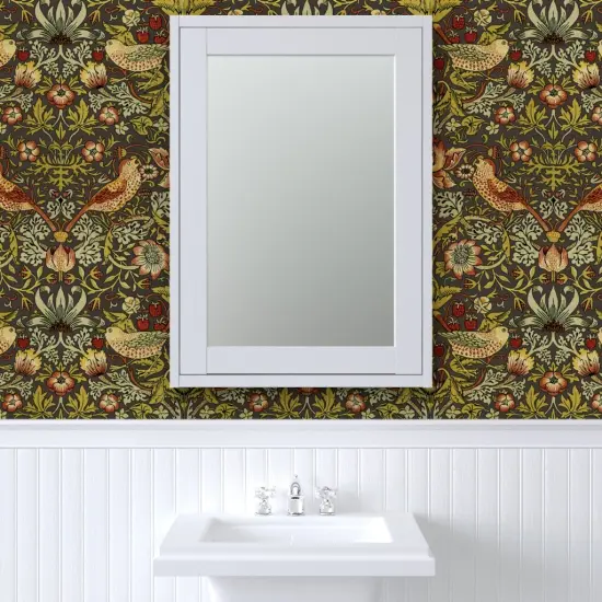 Pre-Pasted Wallpaper 2FT Wide Custom Pre-pasted Wallpaper by Spoonflower {6}