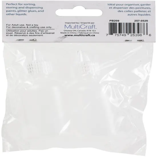 Craft Medley Empty Glitter Glue Applicator Bottle 2/Pkg-30ml {3}