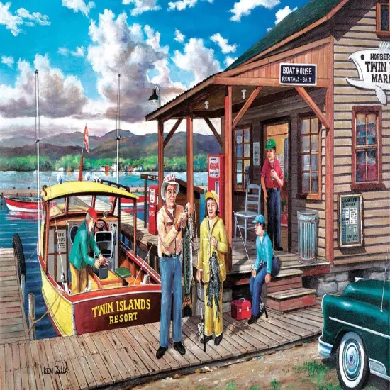 Sunsout Minnesota Gothic 550 pc Jigsaw Puzzle 39370 {1}