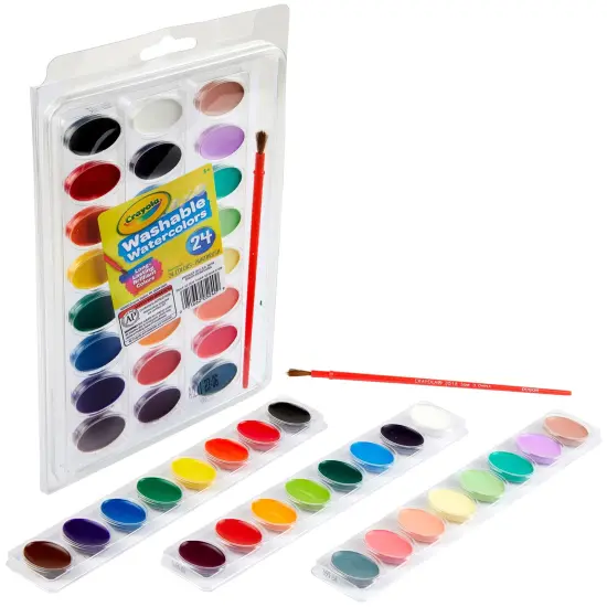 Crayola Washable Watercolors-24 colors {1}