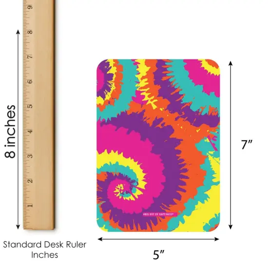 Big Dot of Happiness 60's Hippie- Bar Bingo Cards and Markers - 1960s Groovy Party Bingo Game - Set of 18 {6}