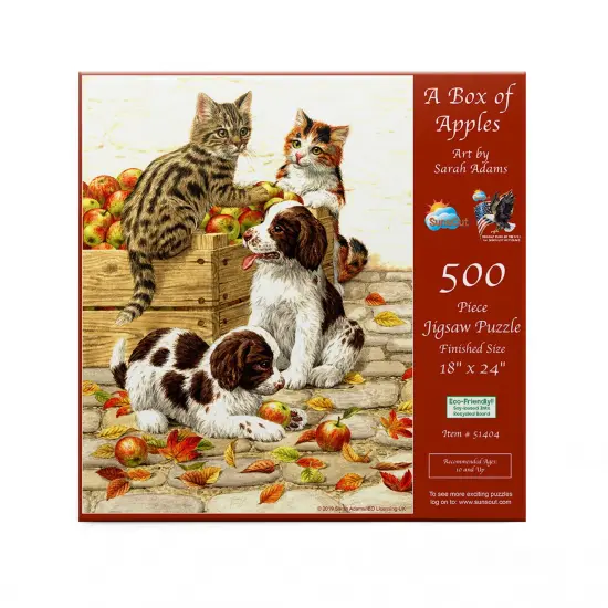 Sunsout Box of Apples 500 pc Jigsaw Puzzle 51404 {4}