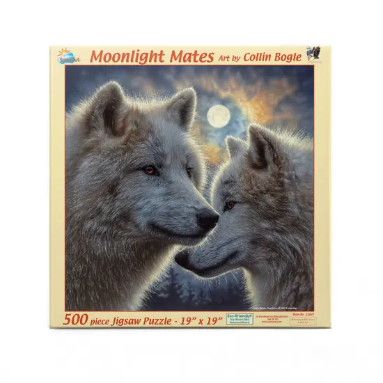 Sunsout Moonlight Mates 500 pc Jigsaw Puzzle 21821 {4}