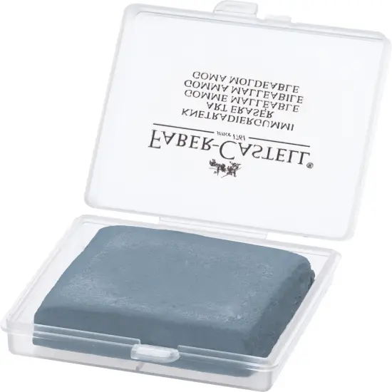 Faber-Castell Kneadable Eraser In Protective Case-Grey {2}