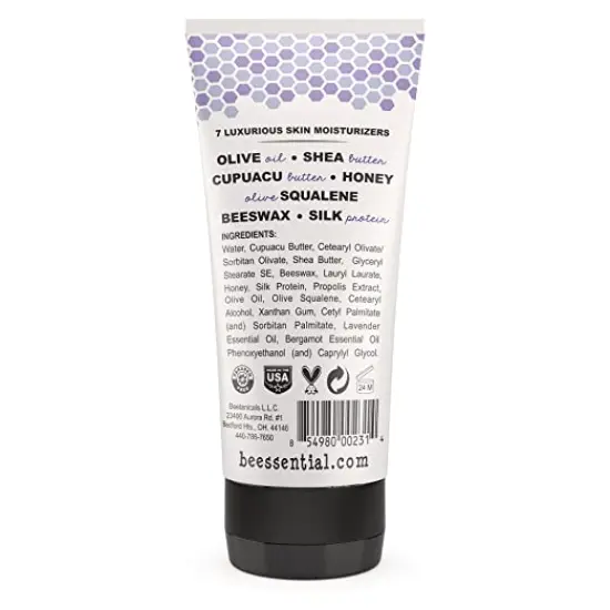 Beessential Natural Hand and Body Cream - Lavender with Bergamot {3}