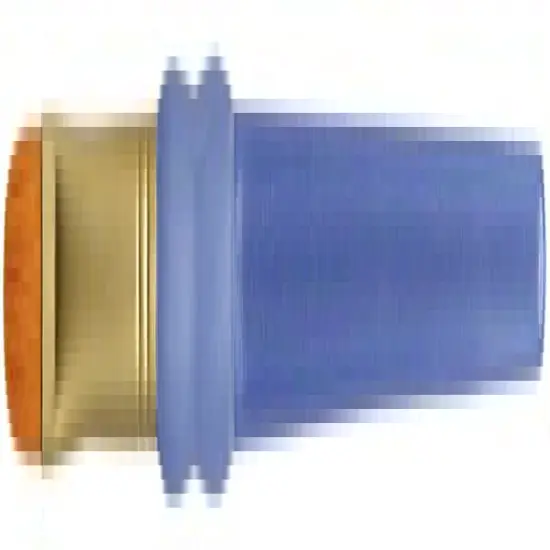 Crafter's Choice Gold Taklon Filbert Brush {1}