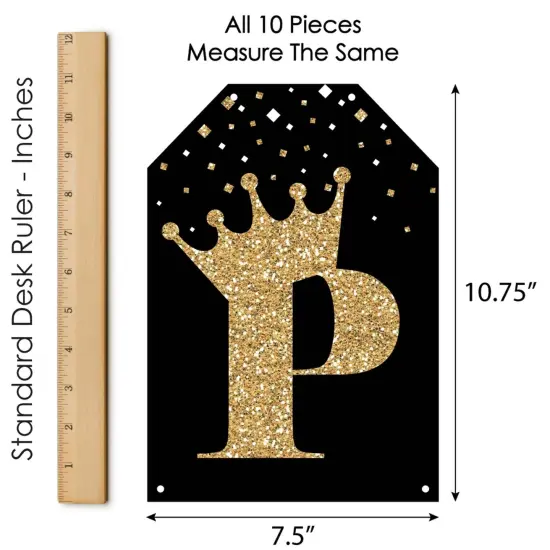 Big Dot of Happiness Prom - Hanging Vertical Paper Door Banners - Prom Night Party Wall Decoration Kit - Indoor Door Decor {7}