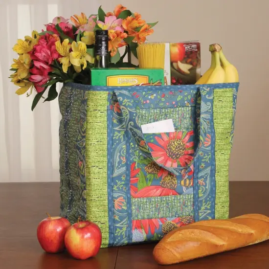 June Tailor Quilt As You Go Utility Shopper's Totes 3/Pkg {3}