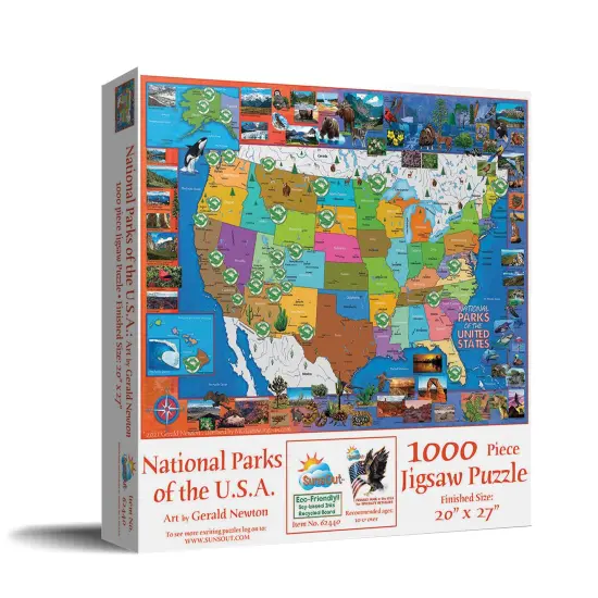 Sunsout National Parks of the USA 1000 pc Jigsaw Puzzle 62440 {3}
