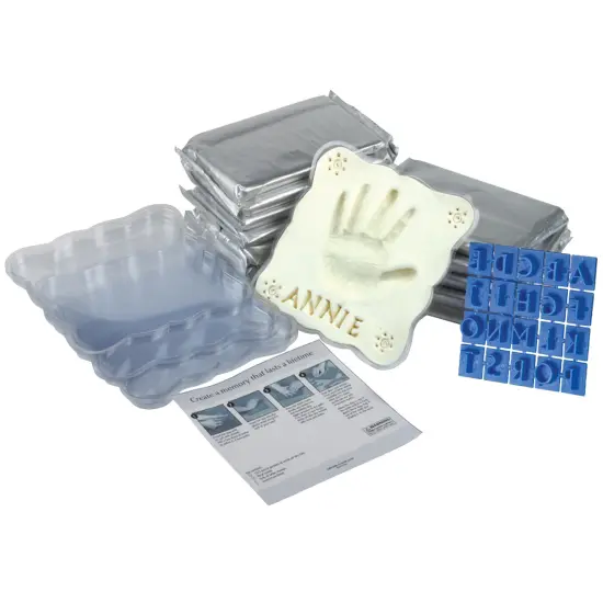 Milestones Handprint Keepsake Party Pack 10/Pkg {4}