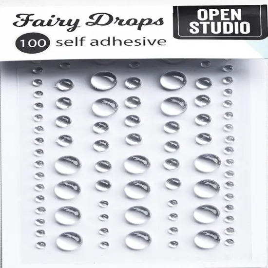 Memory Box Self-Adhesive Fairy Drops-100 Pieces {1}