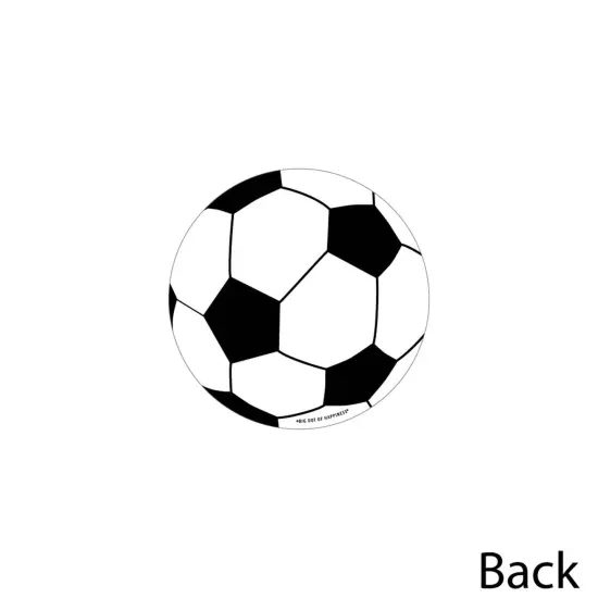 Big Dot of Happiness Goaaal - Soccer - Decorations DIY Baby Shower or Birthday Party Essentials - Set of 20 {4}