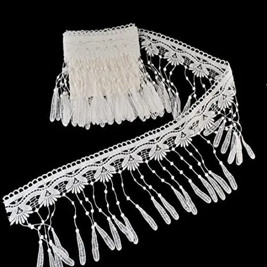 eZthings Venise Edging Lace Trim from Eyelet Fabric for DIY Craft Venice Trims Romantic {1}