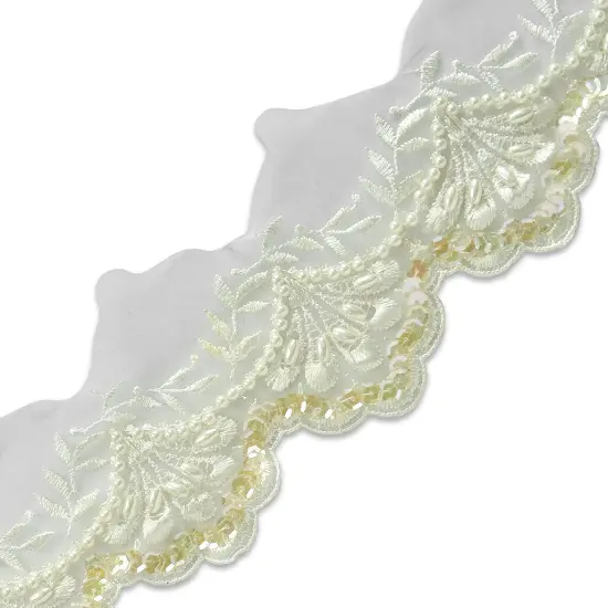 Vintage Fan Bridal Trim {1}